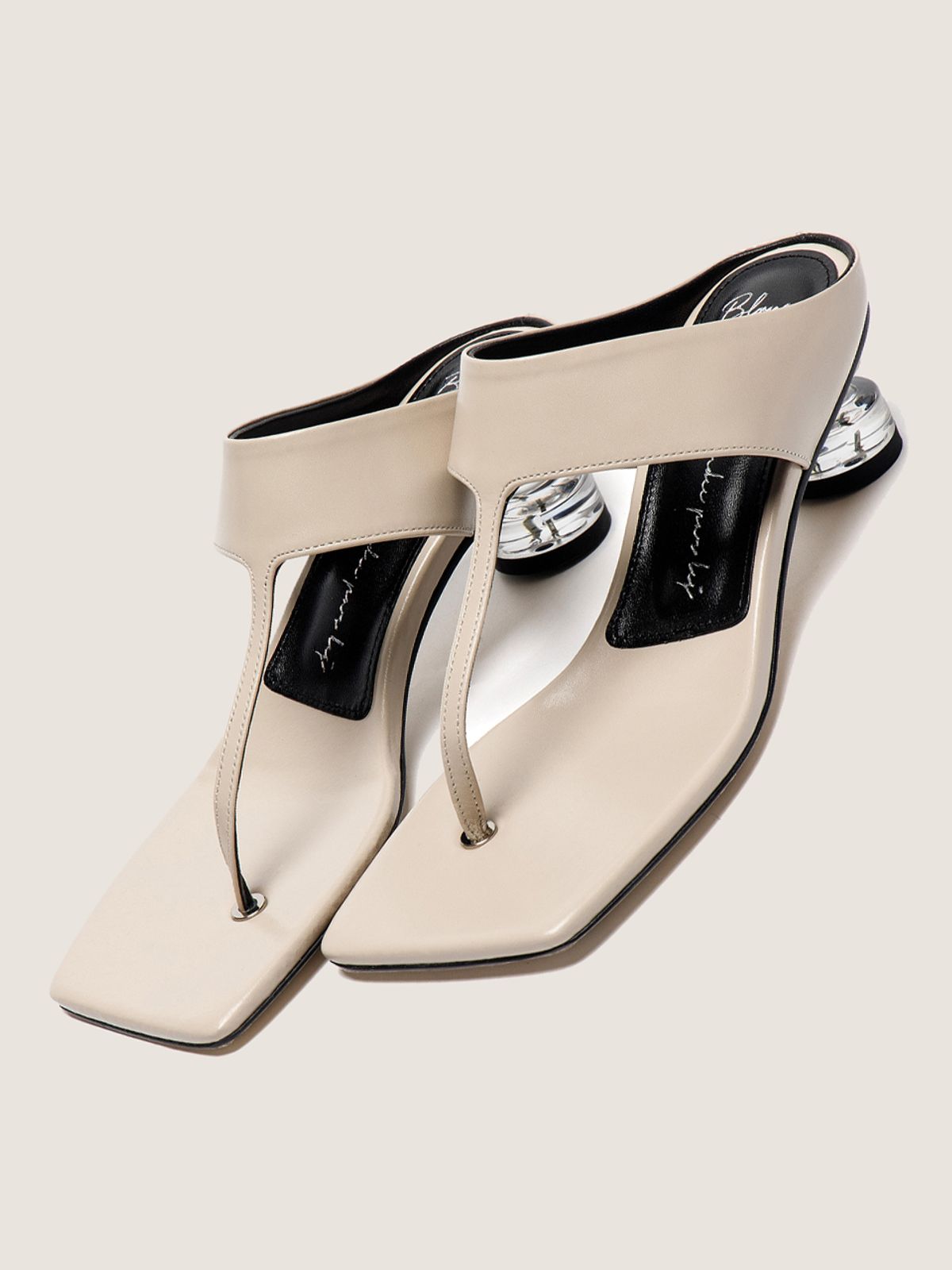 블랑토(BLANC TOE) 조리샌들 T-STRAP ZORI 40 [S86-CREAM]