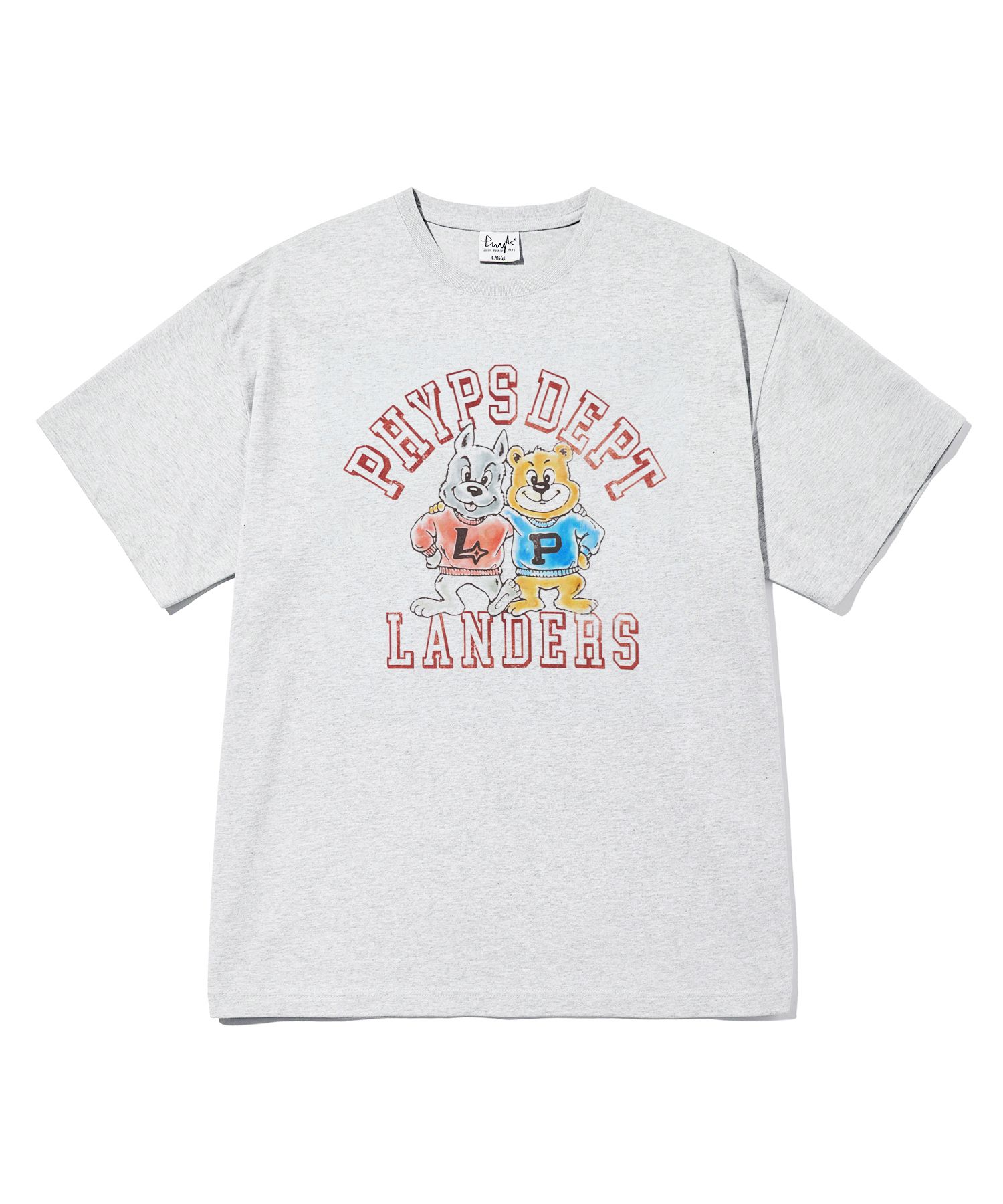 ★ Phyps Department★ PIDEPT X SSG LANDERS Graphic T-Shirt MUSINSA | PHYPS PIDEPT x SSG LANDERS Graphic T-Shirt_Light Grey