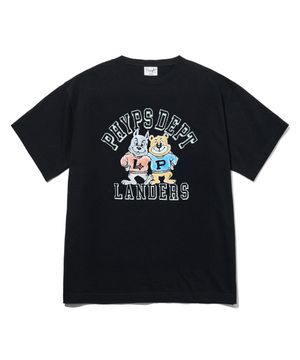 피뎁트 X SSG 랜더스 그래픽 티셔츠_블랙