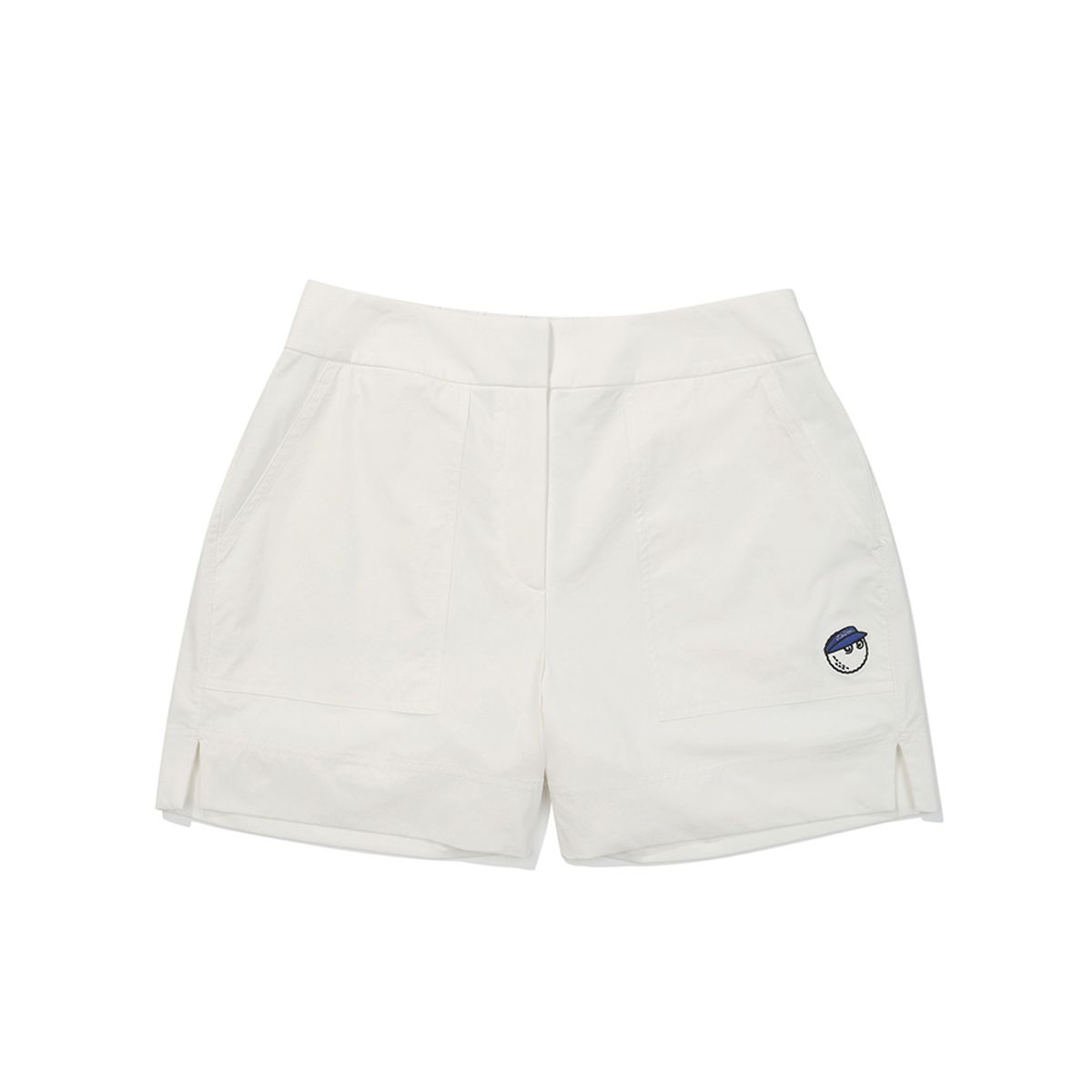 말본 골프(MALBON GOLF) 에센셜 하프 팬츠 OFF WHITE (WOMAN)