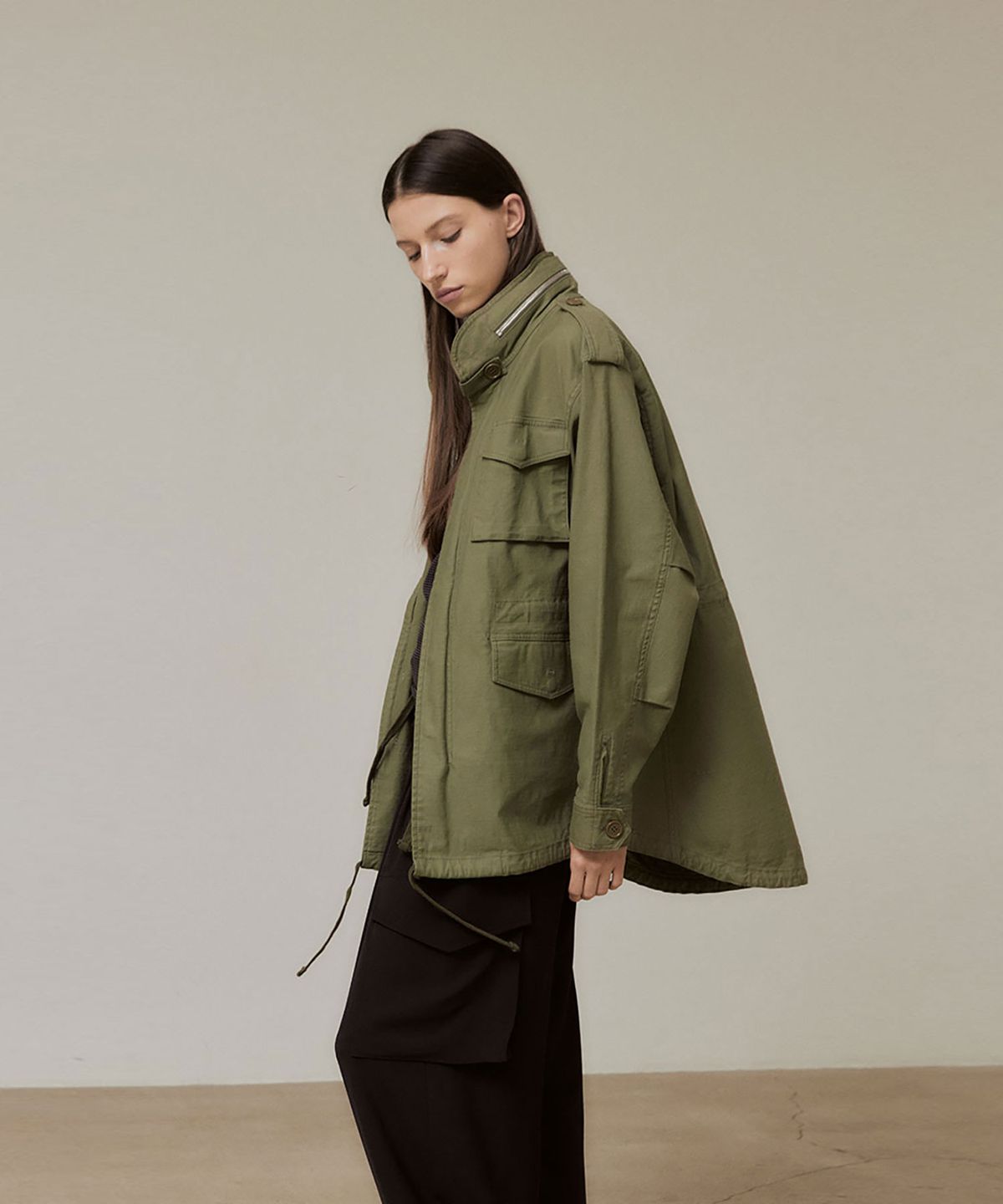 비자비(VIS A VIS) M-65 FIELD JACKET (OLIVE DRAB)
