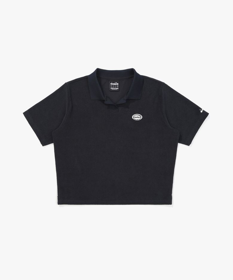 테리 카라 반팔 티셔츠 NAVY