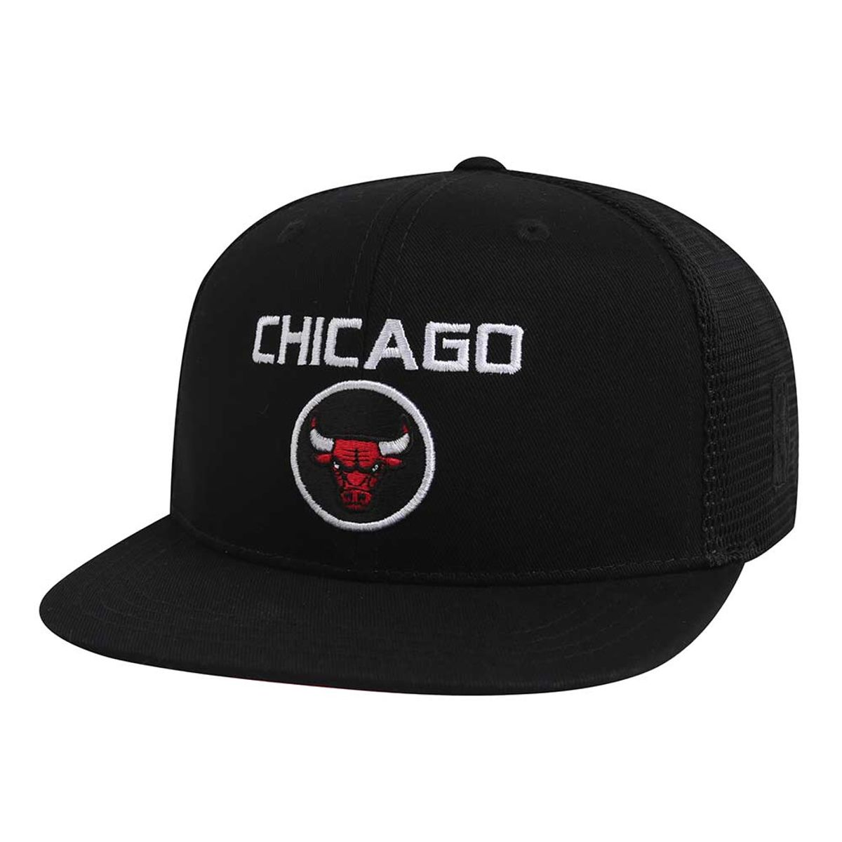 엔비에이 키즈(NBA KIDS) CHI 어센틱 트러커 스냅백(K252AP220P) 블랙
