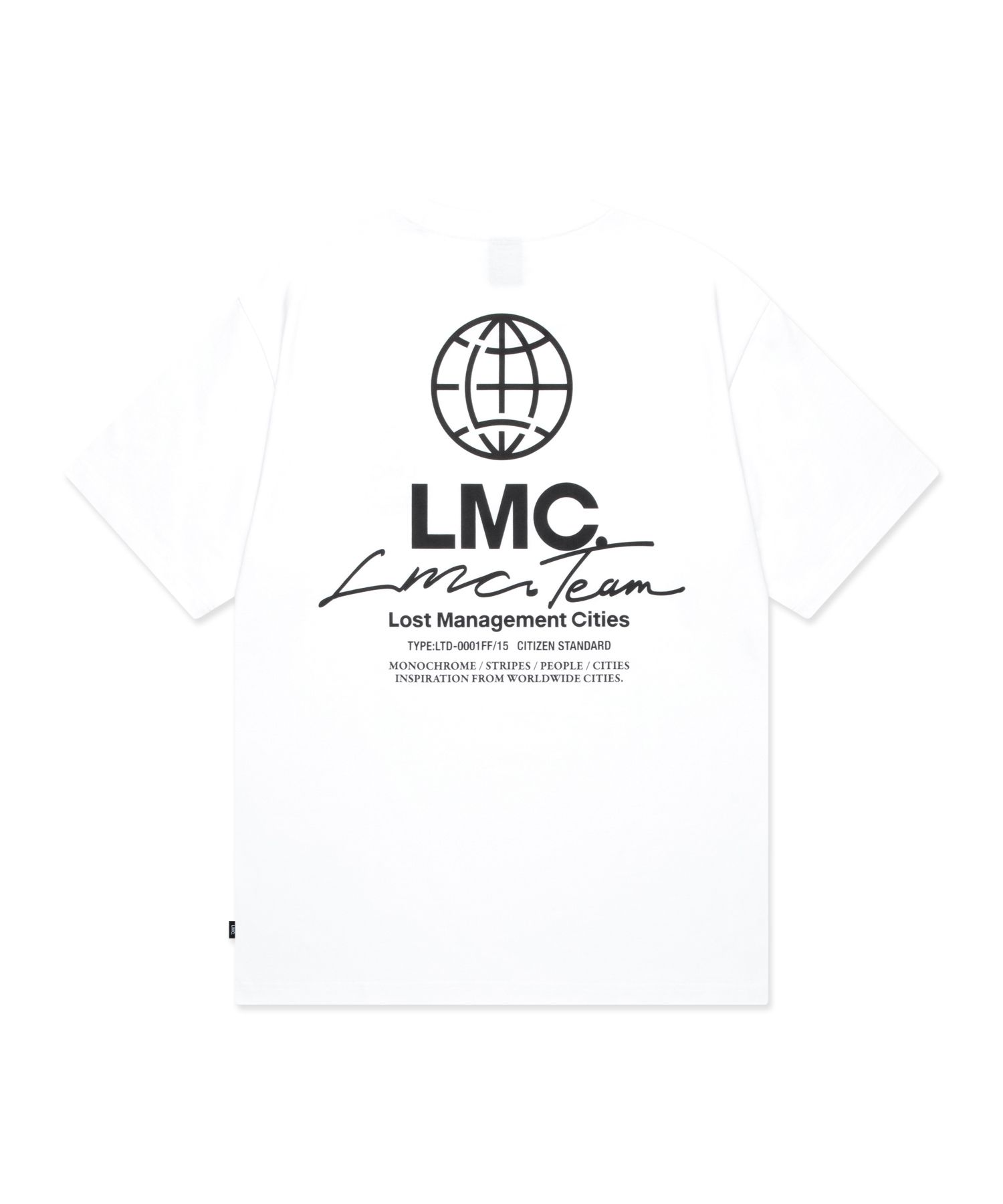 【LMC】 SIGNATURE COMBO TEE‐WHITE MUSINSA公式 | LMC SIGNATURE COMBO TEE white