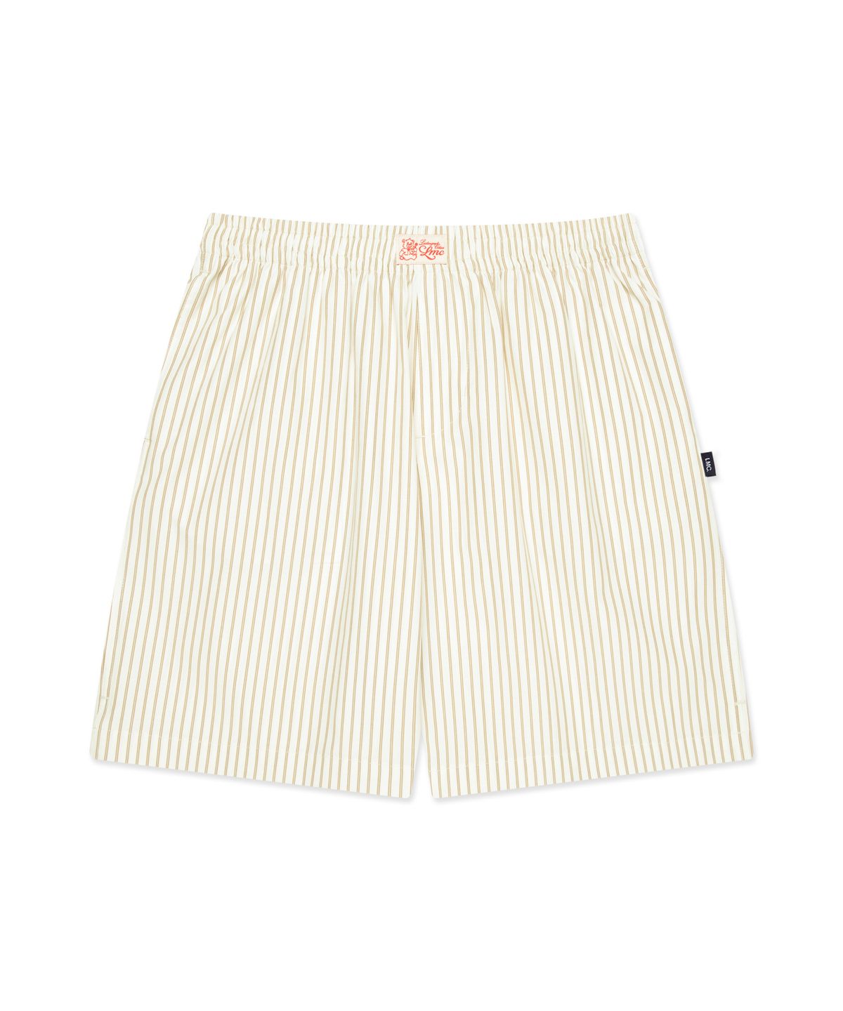 엘엠씨(LMC) STRIPE RESORT SHORT PANTS ivory