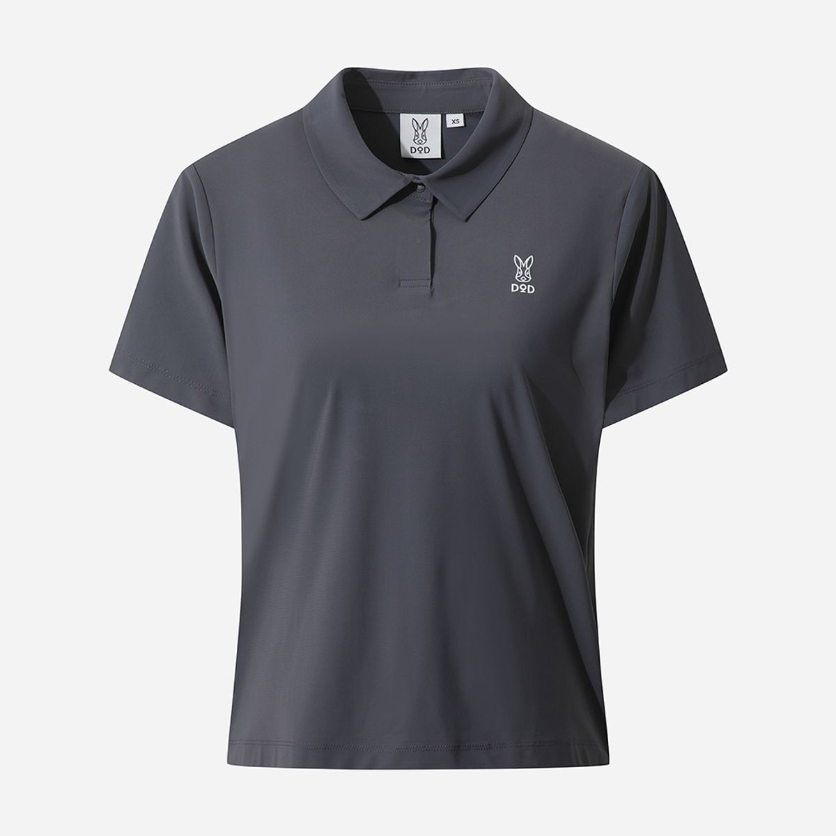 디오디(DOD) 울트라엑스 반팔 카라 티셔츠 여자(CHARCOAL GREY)