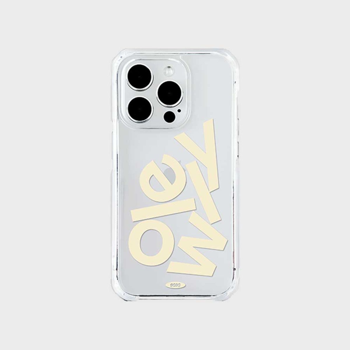 코쿼드(COQUAD) 9C9C 컬러 크러쉬 젤하드 케이스_옐로우