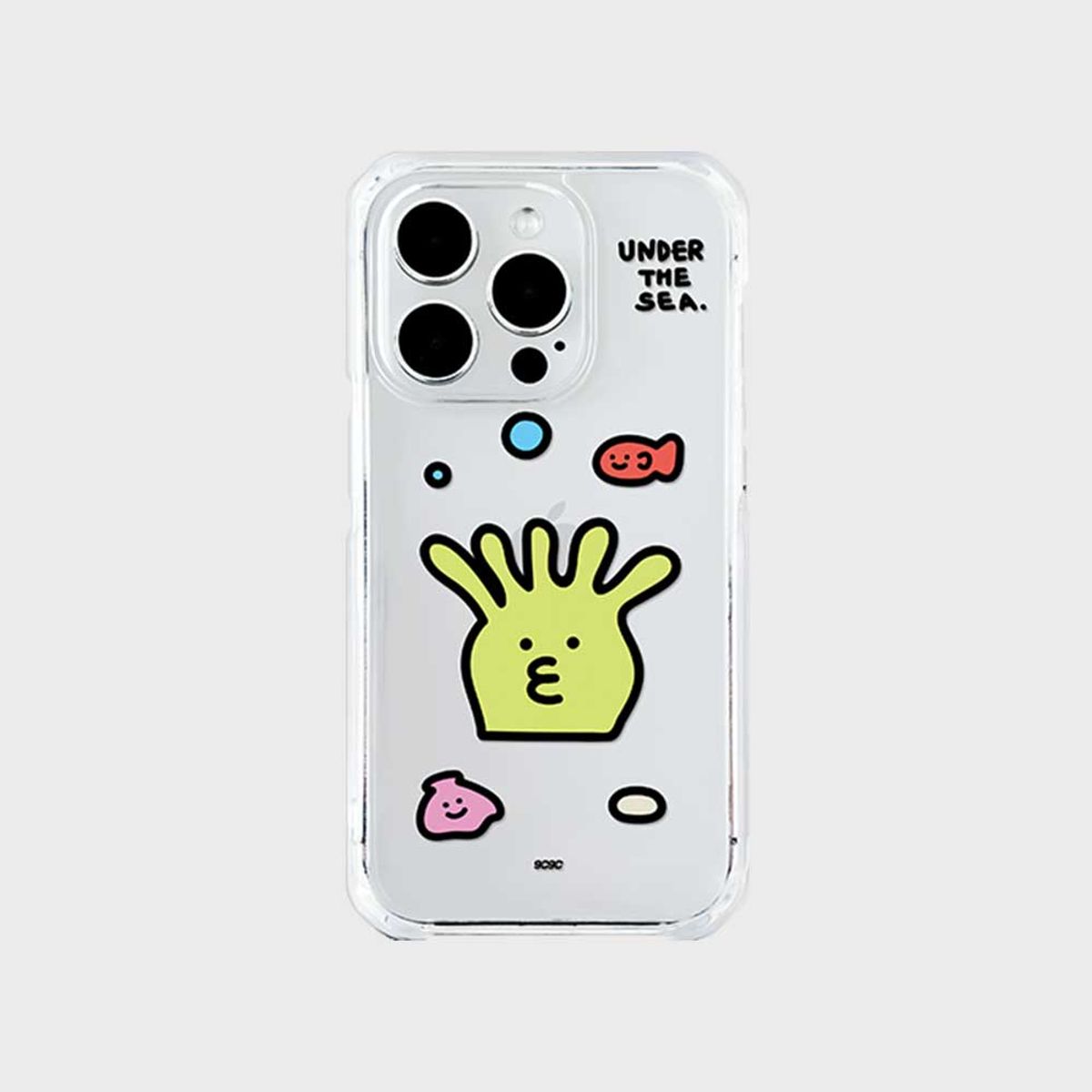 코쿼드(COQUAD) 9C9C 언더더씨 젤하드 케이스_말미잘