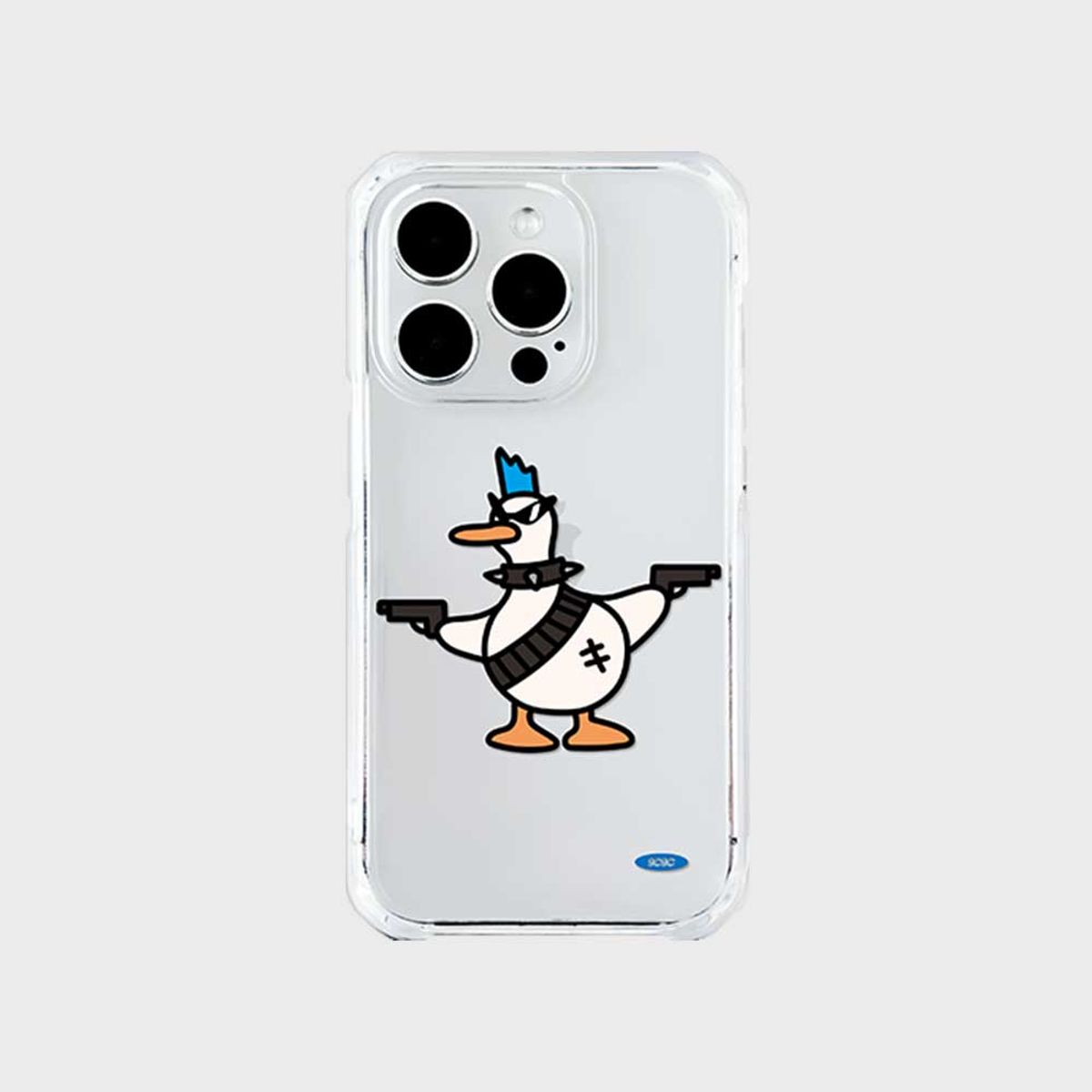 코쿼드(COQUAD) 9C9C 아임 덕키 젤하드 케이스_건달덕키
