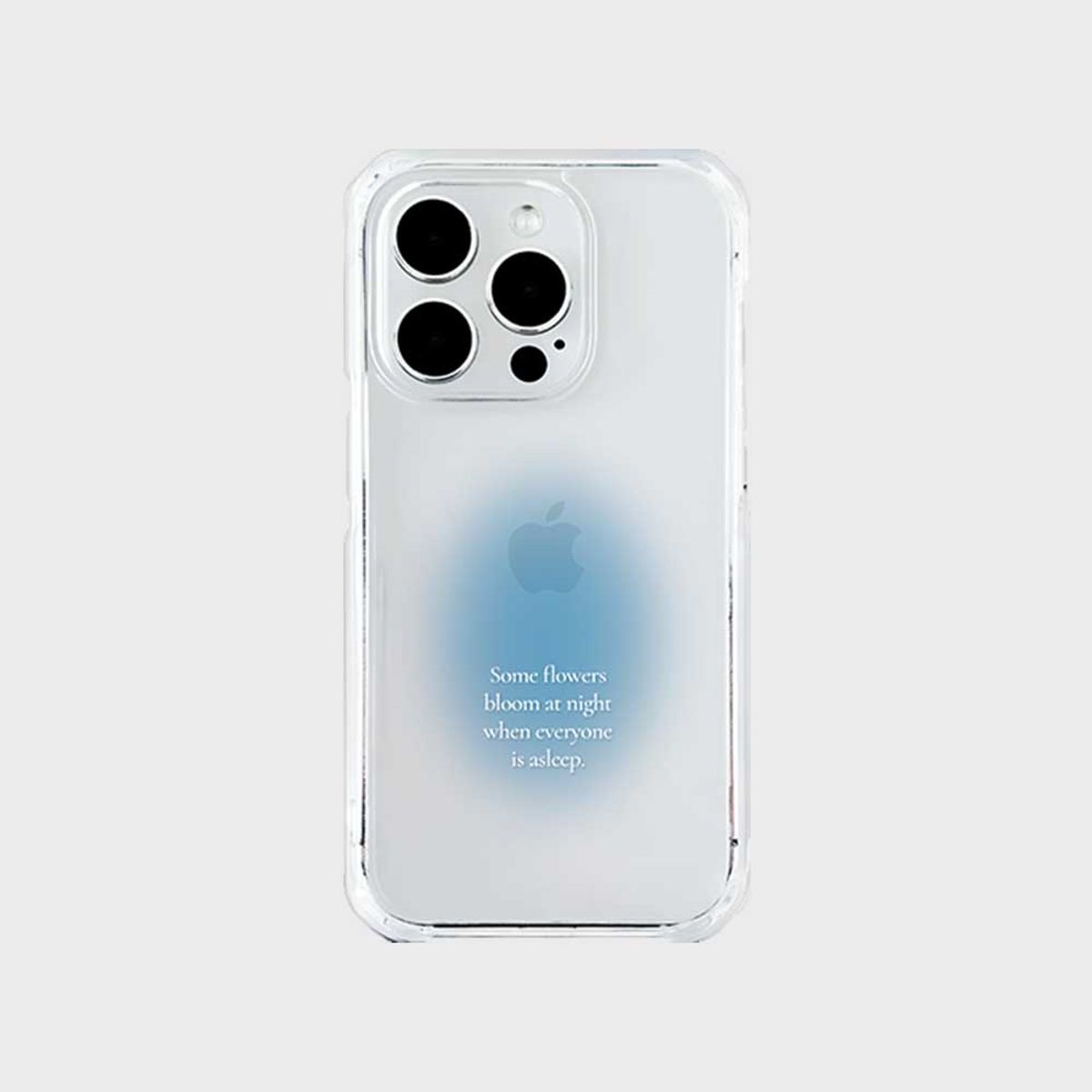 코쿼드(COQUAD) 9C9C 블러 라운드 젤하드 케이스_블러블루