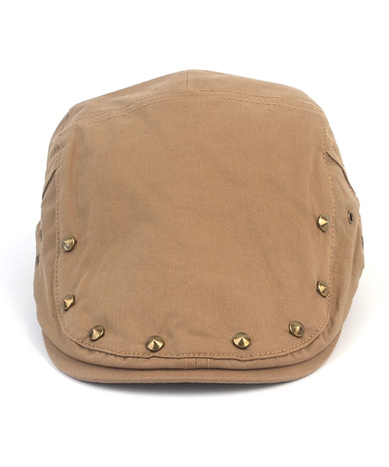 Stud Beige Side Belt Huntingcap 헌팅캡