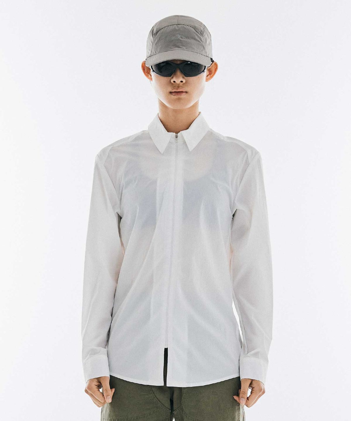 콜드웜(COLDWARM) Technical Overshirt (White) -Women-