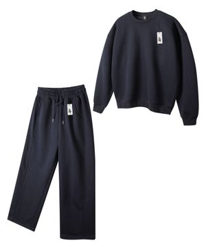 [SET] 에센셜 오버핏 트레이닝 셋업 HA-1038 RIS1009 스태틱네이비