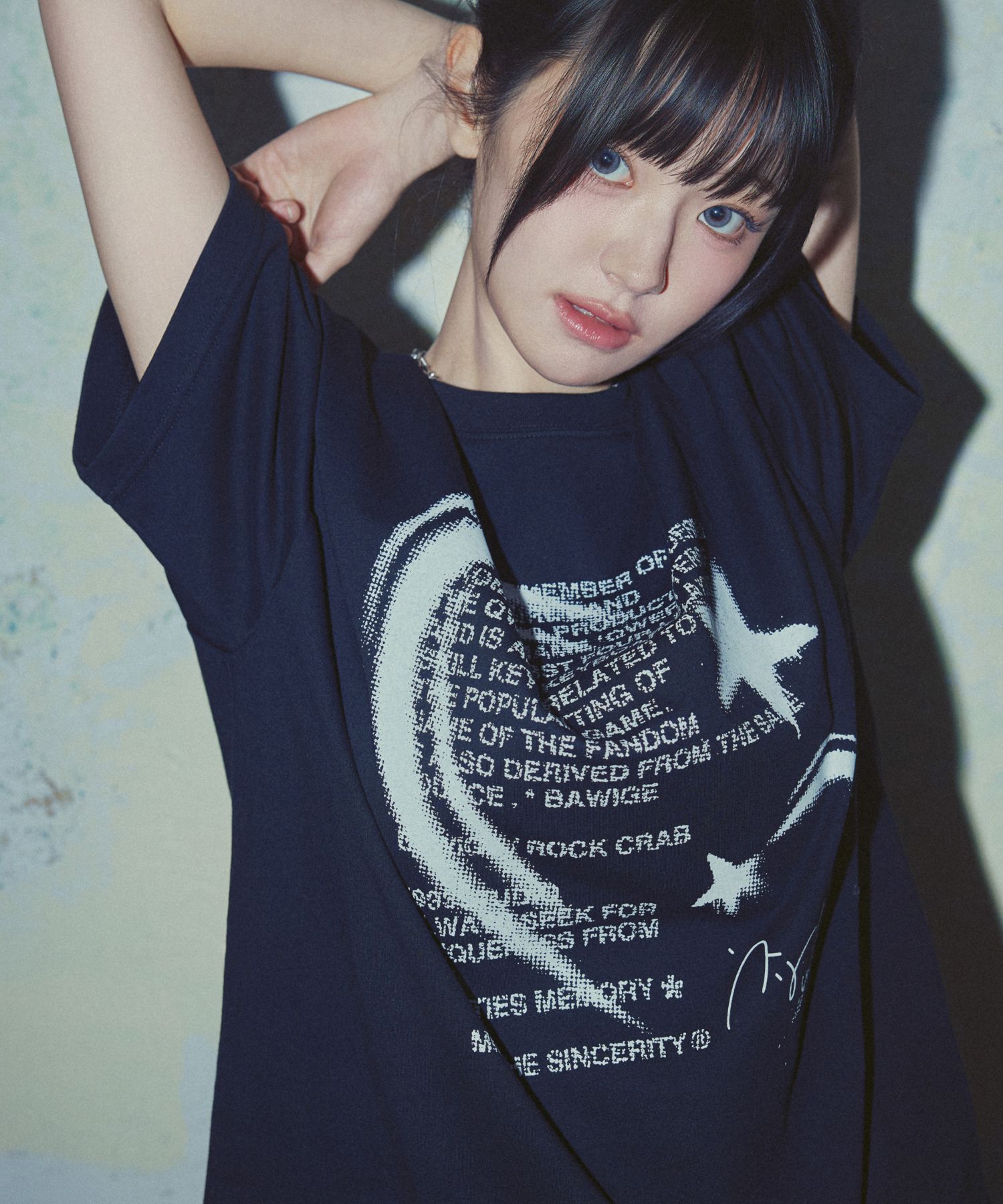 Tシャツ・カットソー 1993studio New Authentic Logo T-Shirt_Dark Navy 1993Studio | Official Store – Shop Trendy Fashion at MUSINSA