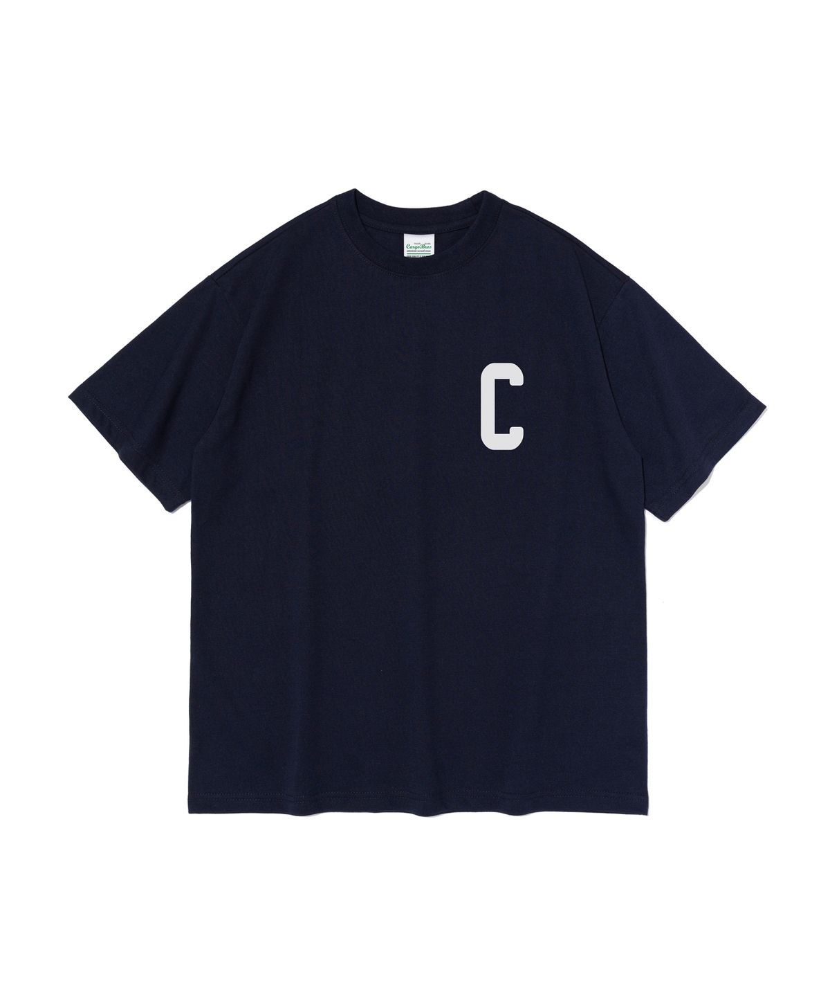 카고브로스(CARGOBROS) C 로고 반팔 티셔츠 (네이비)