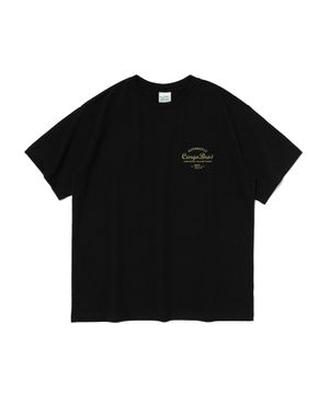 어센틱 로고 반팔 티셔츠 (블랙)