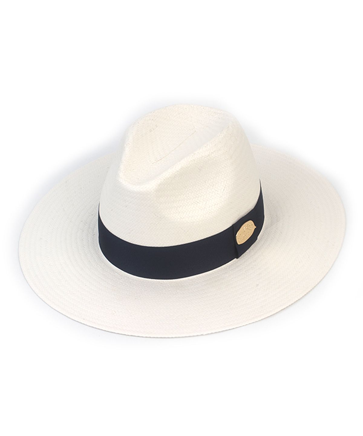 유니버셜 케미스트리(UNIVERSAL CHEMISTRY) Summer Navy Line White Long Fedora 여름페도라