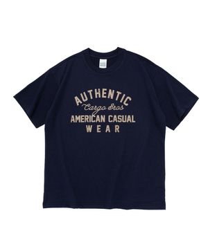 아메리칸 어센틱 반팔 티셔츠 (네이비)