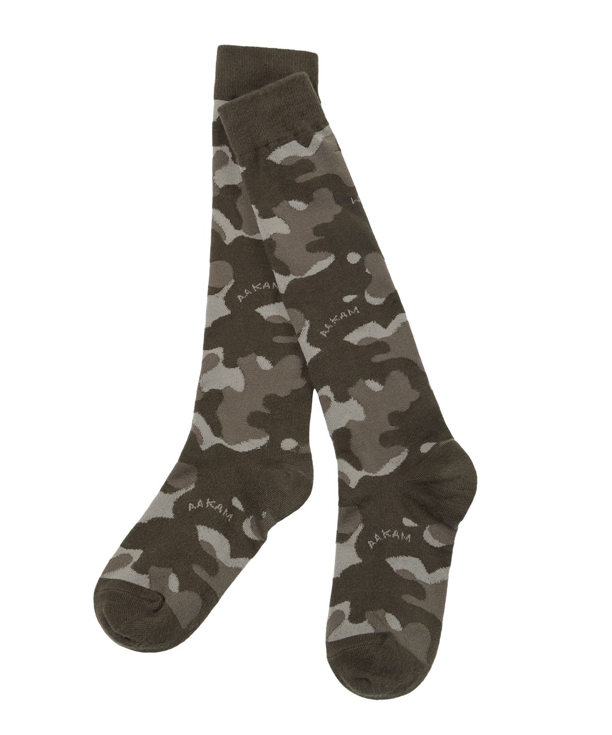 아캄(AAKAM) [2PACK] Camouflage Pattern Socks (Khaki)
