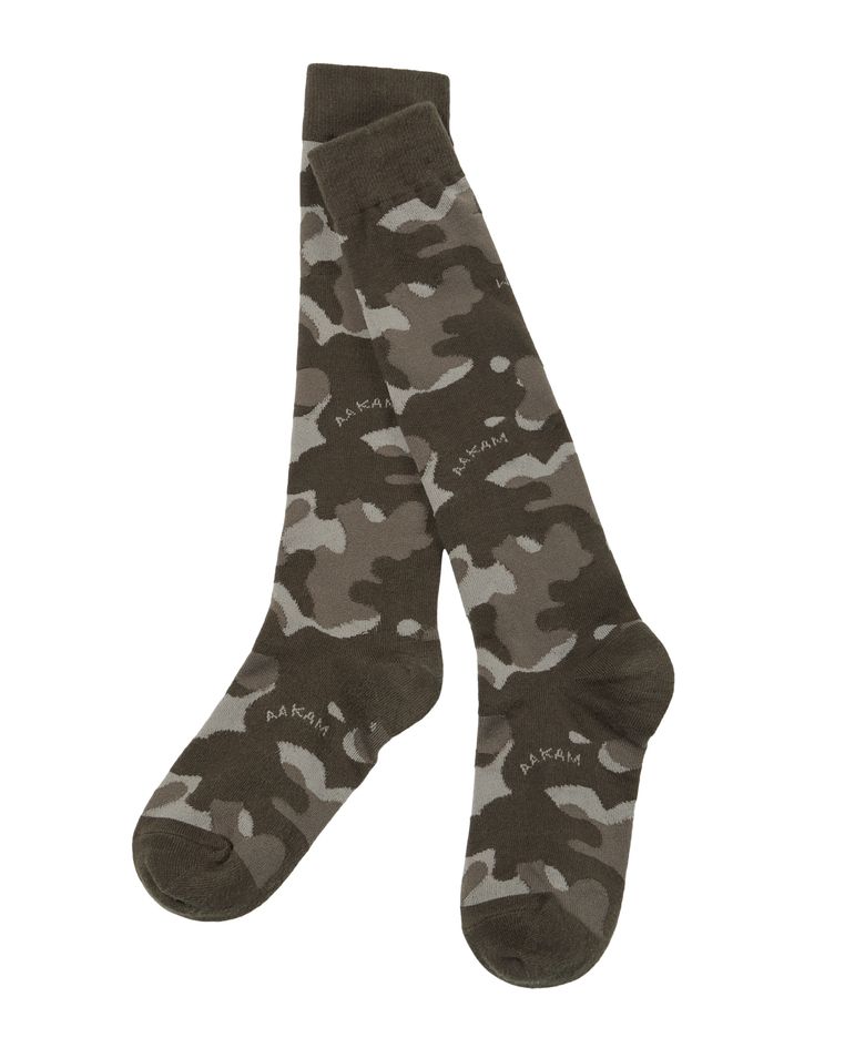 [2PACK] Camouflage Pattern Socks (Khaki)