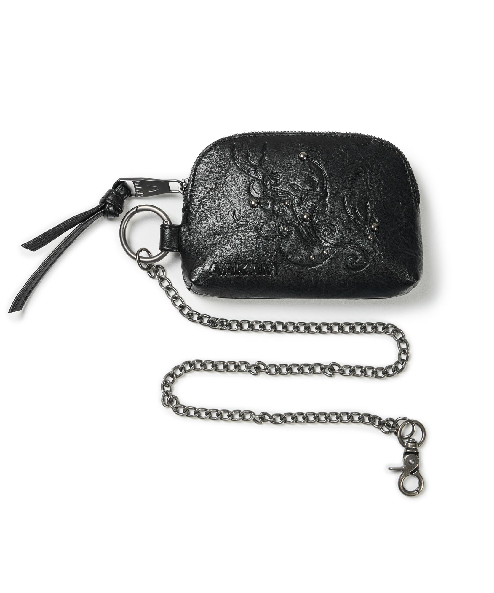 AAKAM ■ Studded Chain Wallet MUSINSA | AAKAM Studded Chain Wallet (Black)