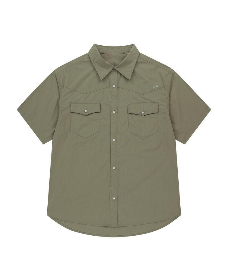 Western Half Shirts (Khaki)