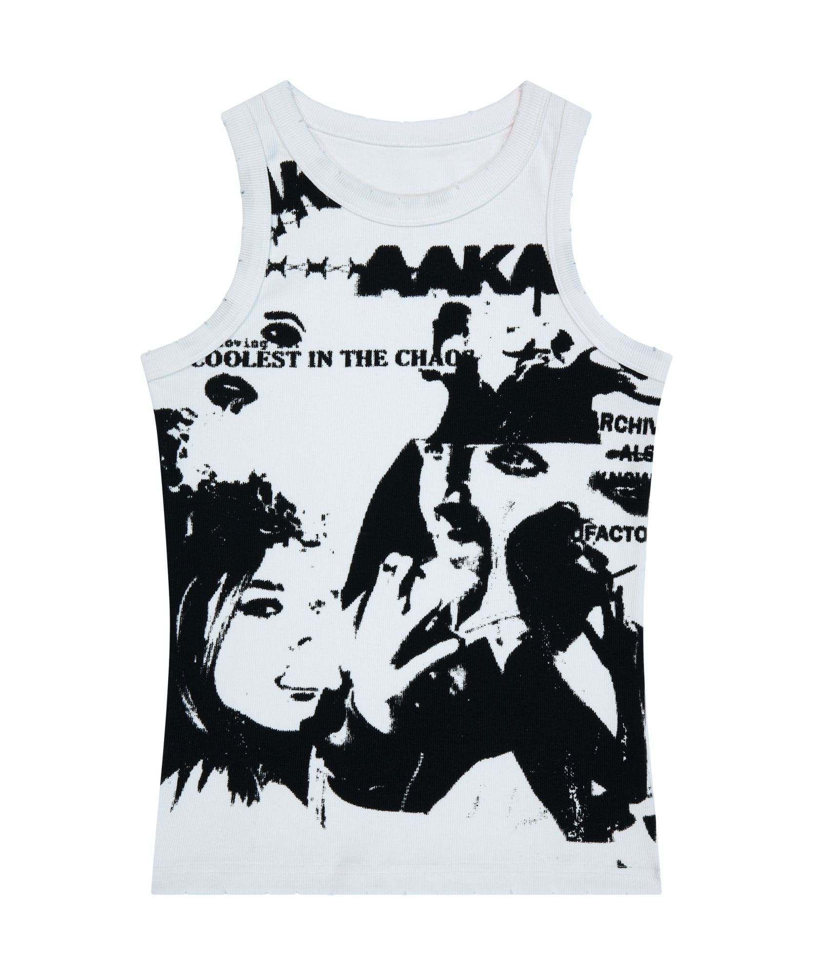 タンクトップ AAKAM COOLEST Sleeveless 5SH084 MUSINSA | AAKAM COOLEST Sleeveless (White)