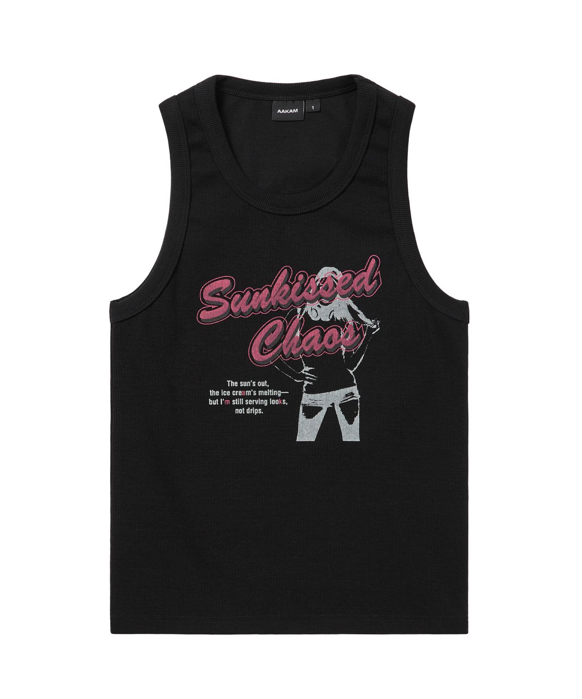 아캄(AAKAM) Sunkissed Sleeveless (Black)