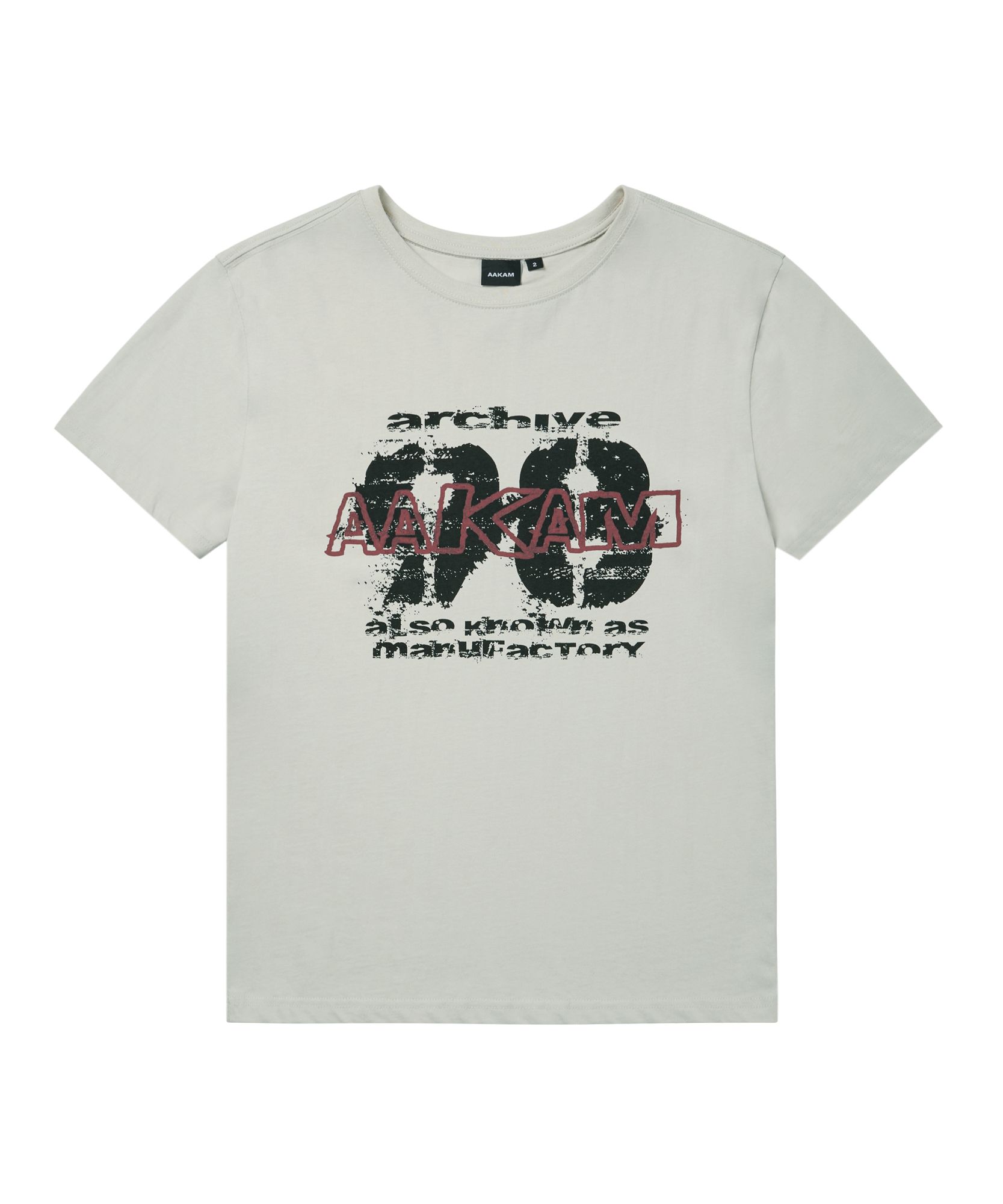 ●AAKAM● 25SS Painted 98 Half Top MUSINSA | AAKAM Painted 98 Half Top (Black)