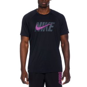 남자래쉬가드 로고 스케치 하프 슬리브 하이드로가드 NESSD687-001