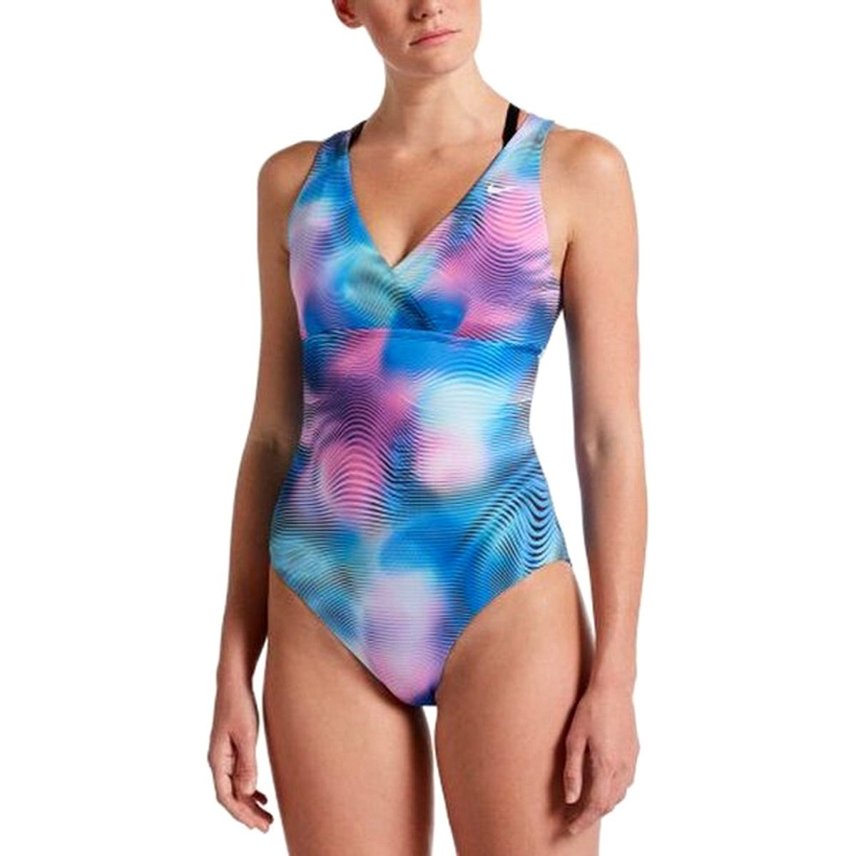 나이키스윔(NIKE SWIM) 여자수영복 시프트 레이어드 크로스백 원피스 NESSA301-409