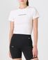 Womens Push Cropped T-Shirt White