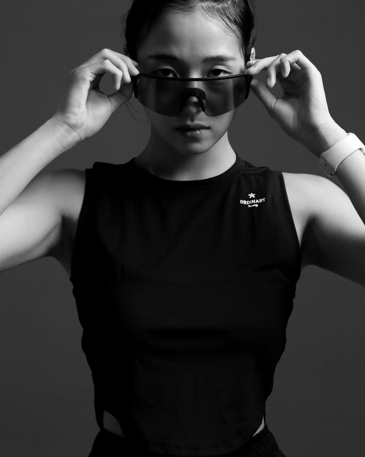 리액티파이(REACTIFY) Womens Logo Sleeveless Black