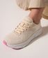 니트 라이트 스니커즈 여성 아이보리