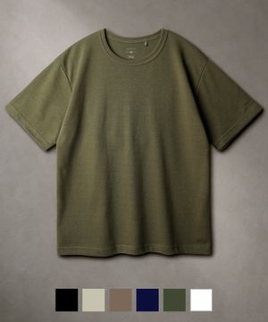 워크베이직 더블코튼 무지반팔 6종 KHST1527