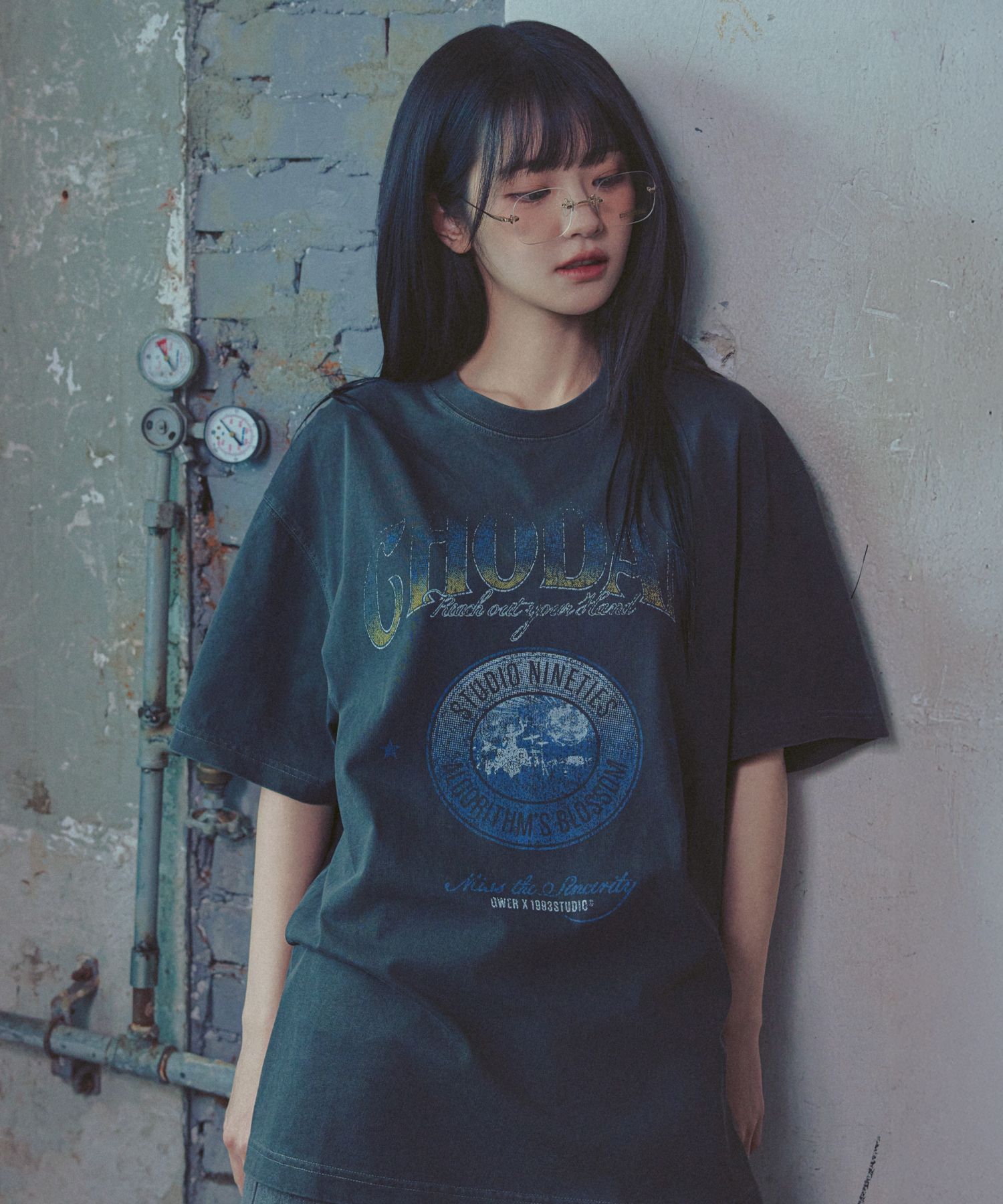 Tシャツ・カットソー 1993STUDIO 1993 BIG LOGO T-SHIRT 4FK1100 1993Studio | Official Store – Shop Trendy Fashion at MUSINSA