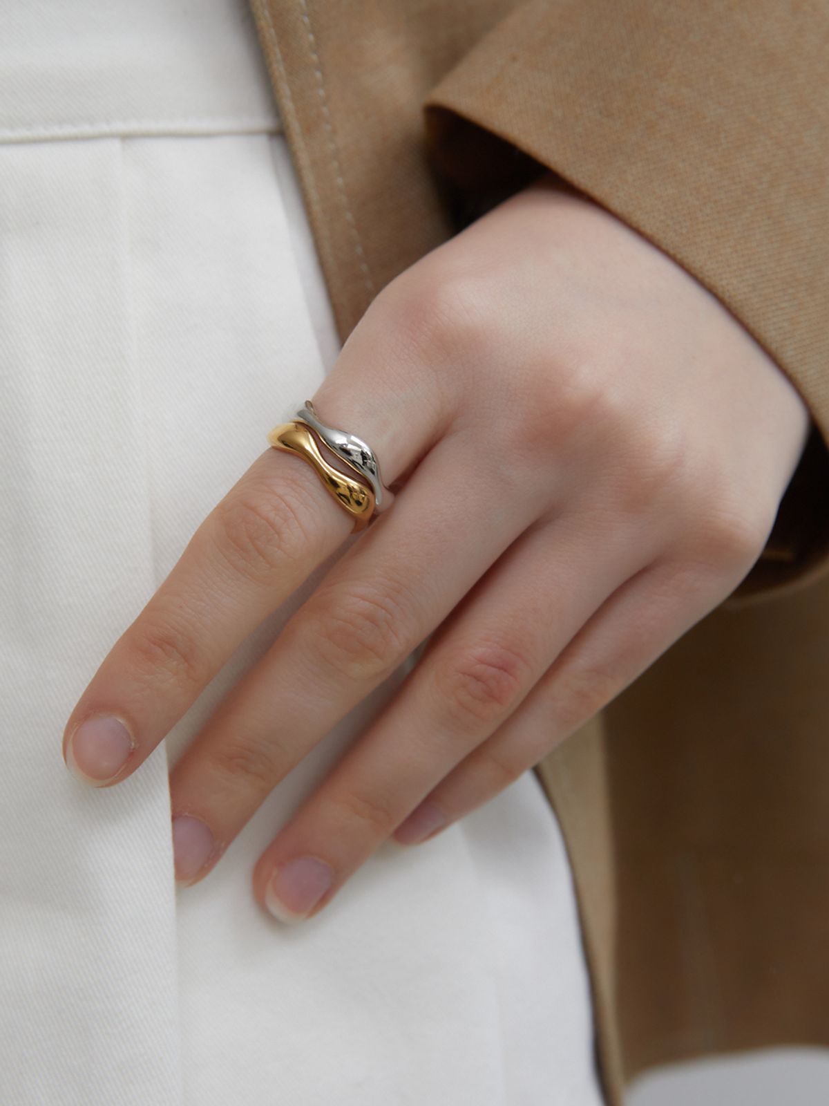 겟미블링(GETMEBLING) Wave Ring