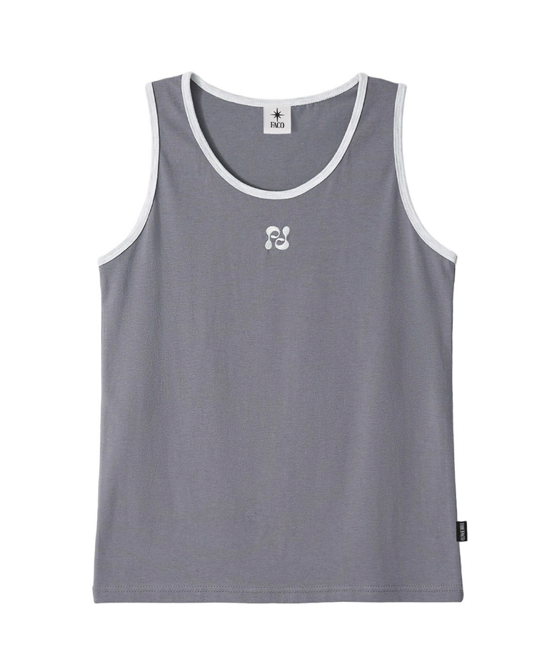 CORE SLEEVELESS CHARCOAL
