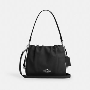 페이 드로우스트링 백 CT763 SV/BK