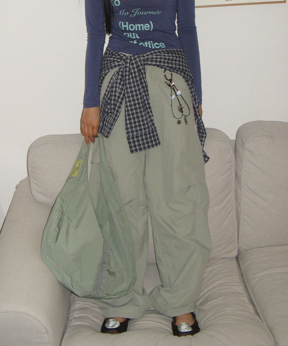N.WIDE CARGO PANTS_KHAKI