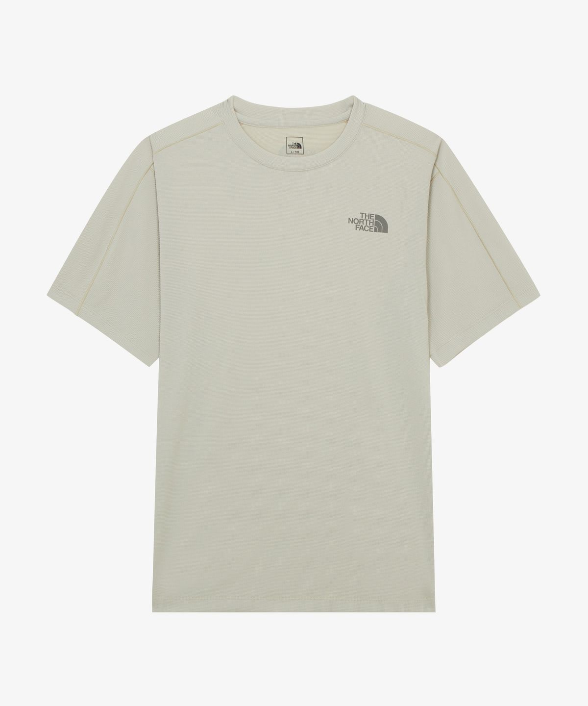 노스페이스(THE NORTH FACE) NT7UR18C 에어록스 반팔티 WHITE_SAND