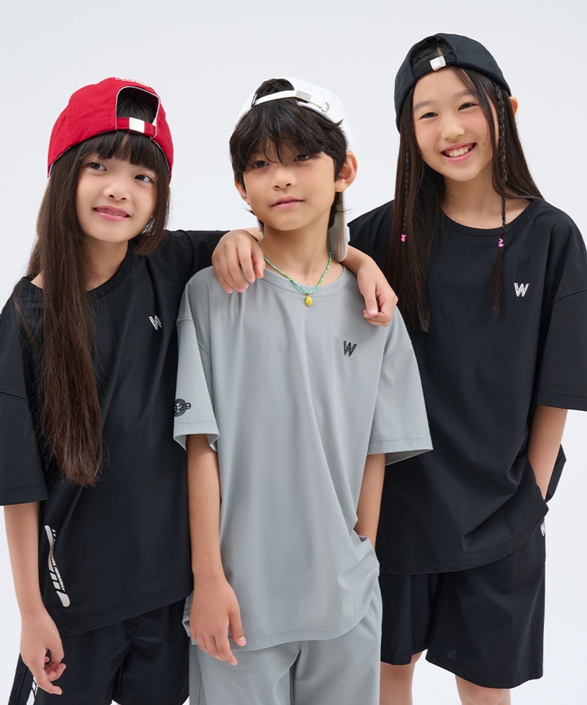 라이프워크 키즈(LIFEWORK KIDS) 키즈) 쿨 나일론 스판 반팔 티셔츠