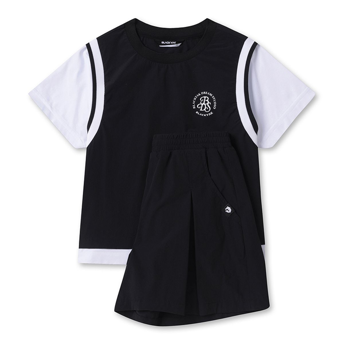 블랙야크 키즈(BLACK YAK KIDS) S엘라큐롯팬츠세트#2_BK