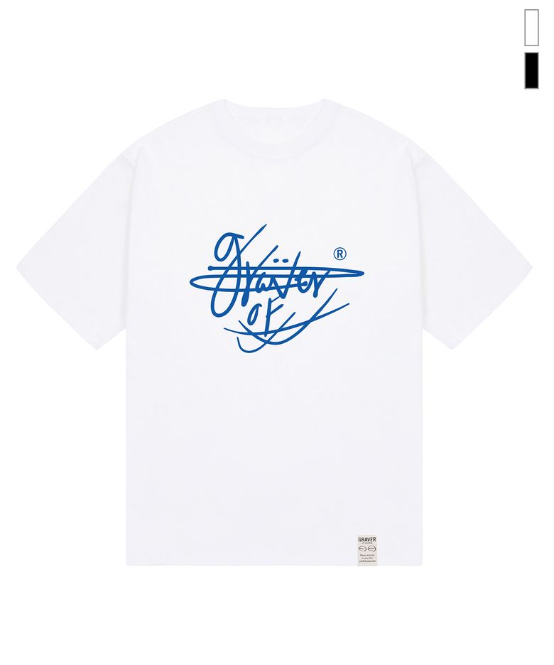 [UNISEX]빅 레터링 싸인 반팔티_3color