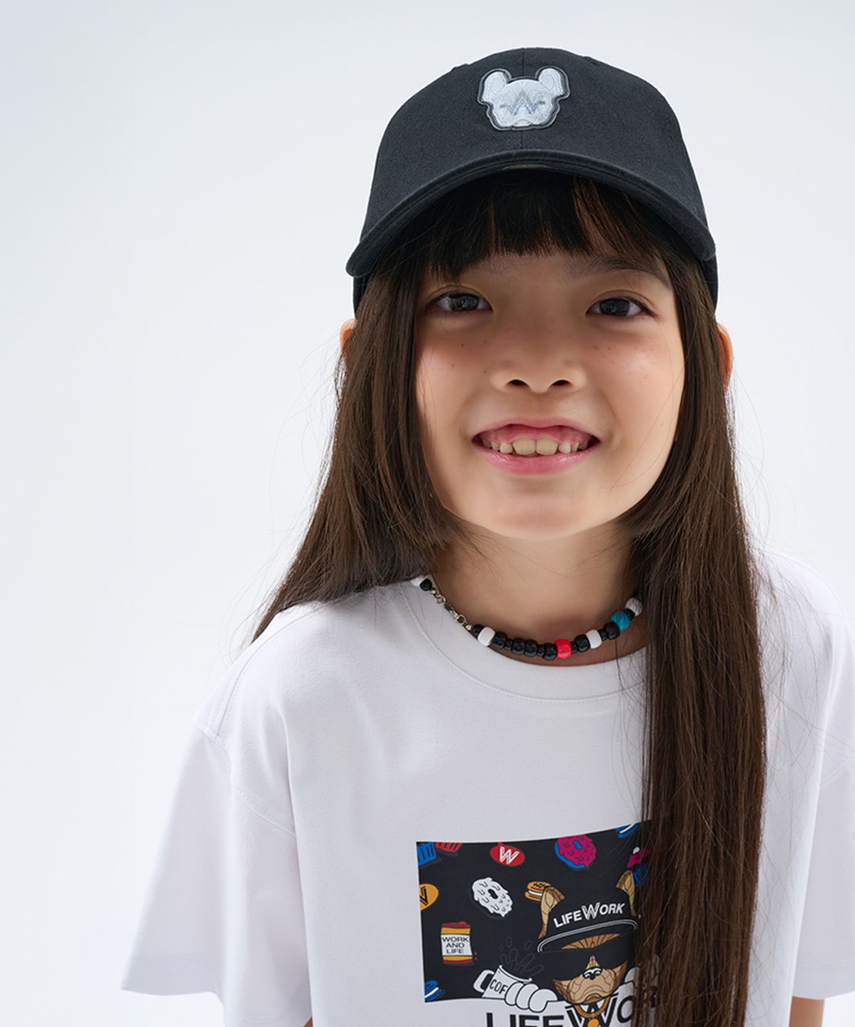 라이프워크 키즈(LIFEWORK KIDS) 키즈) 렌티큘러 볼캡