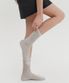 리브드 시어 삭스_실버 / RIBBED SHEER SOCKS_SILVER