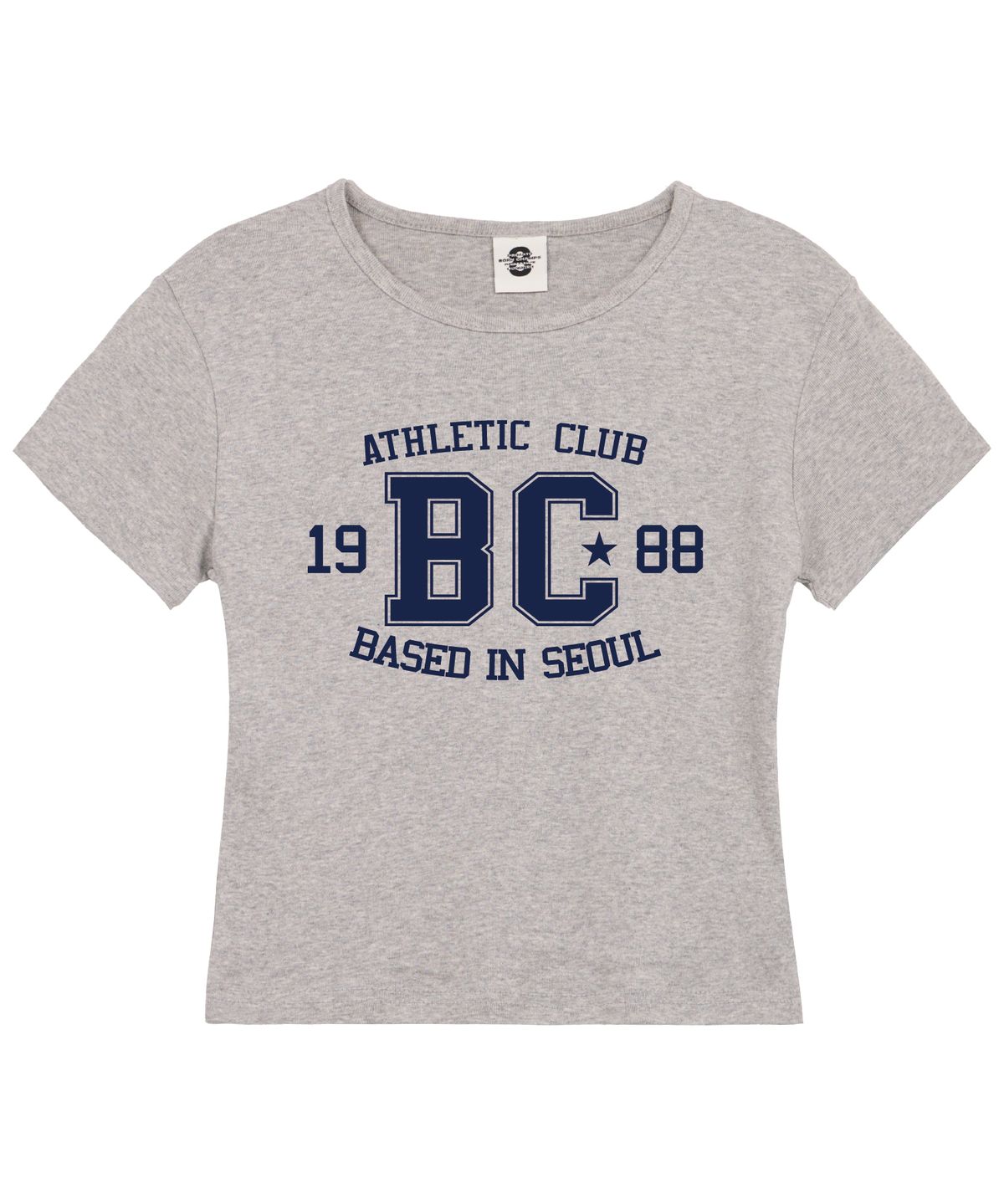 본챔스(BORN CHAMPS) [4 COLORS] BC ATHLETIC CLUB 여성 후라이스 반팔티셔츠 B25ST81