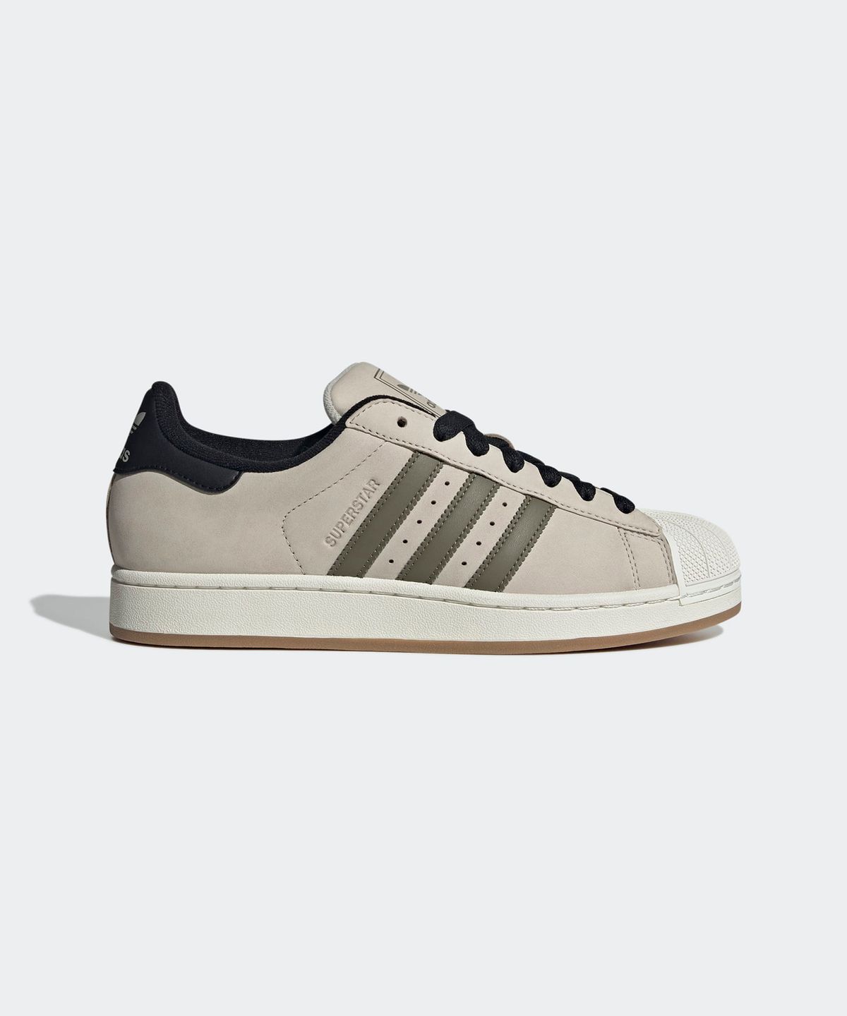 아디다스(ADIDAS) 슈퍼스타 II - 베이지:올리브:블랙 / JI0138