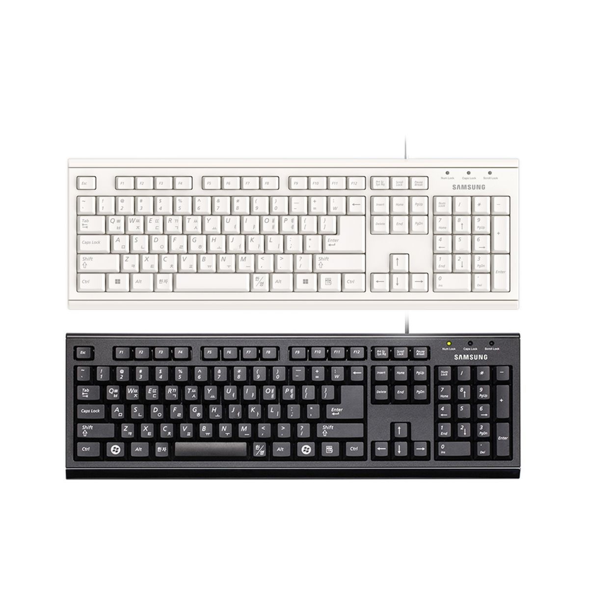 삼성전자(SAMSUNG ELECTRONICS) 유선 키보드 SPA-JKA1BUW 화이트 키보드 키스킨포함 멤브레인 사무용