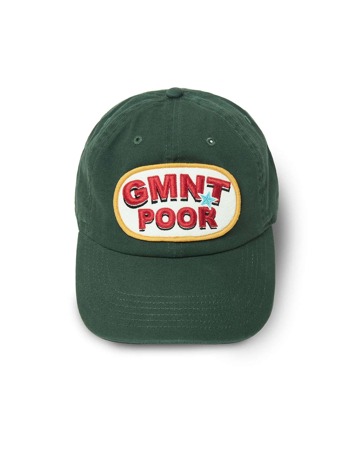 가먼츠팹(GARMENTS FAB) GMNT Poor Wappen Ballcap (GREEN)